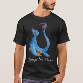 Kerstmis Sifganiyot Loch Ness Monster T-shirt
