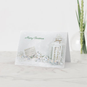 Kerstmis Silent Night Song Feestdagen Kaart