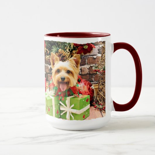 Kerstmis - Silky Terrier - Haley Mok (Rechts)