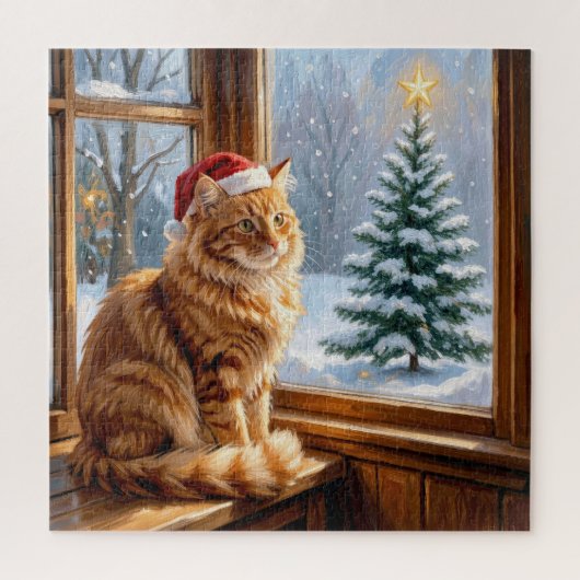 Kerstmis Sinaaspoes Legpuzzel (Verticaal)