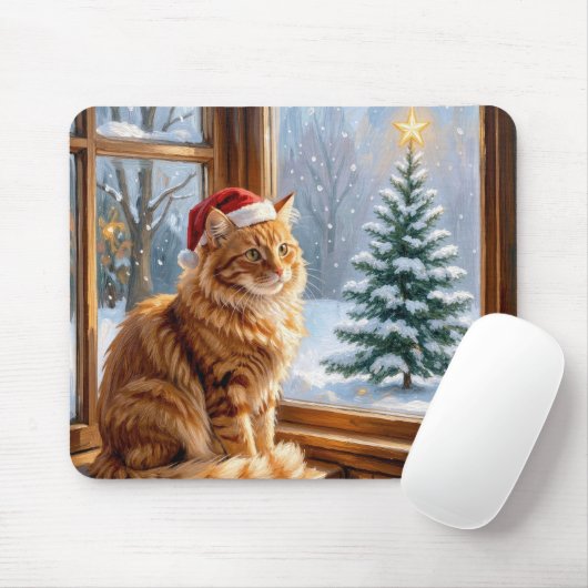 Kerstmis Sinaaspoes Muismat (Met muis)