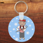 Kerstmis: Singer Gift Sleutelhanger (Voorkant)