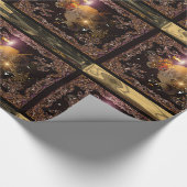 Kerstmis Sint Nicholas Cadeaupapier (Hoek)