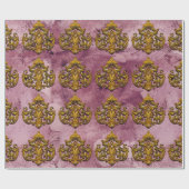 Kerstmis Sint Nicholas Victoriaans IV Cadeaupapier (Vlak)