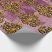 Kerstmis Sint Nicholas Victoriaans IV Cadeaupapier (Hoek)