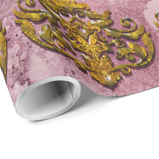 Kerstmis Sint Nicholas Victoriaans IV Cadeaupapier (Rol Hoek)