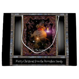 Kerstmis Sint Nicholas Victoriaans Kerstmis Groot Cadeauzakje