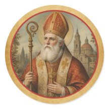 Kerstmis Sint-Nicolaas Bisschop Feestdag
