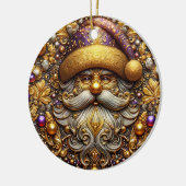 KERSTMIS ~ Sinterklaas 19e eeuw ~ Keramisch Ornament (Links)