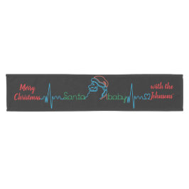 Kerstmis Sinterklaas Baby Personaliseer 14 x 72 Korte Tafelloper