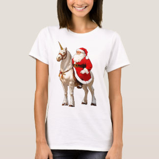 Kerstmis / Sinterklaas Eenhoorn Tab T-shirt