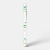Kerstmis Sinterklaas hoed pterodactylus  Samsung Galaxy Hoesje (Linkerkant)