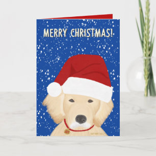 Kerstmis Sinterklaas Hond Groet Kerstkaart Kaart