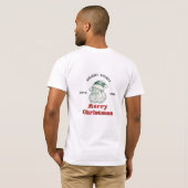Kerstmis Sinterklaas Kat Vrouwen T-Shirt – Schatti (Achterkant volledig)