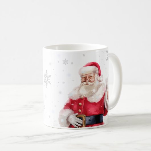 Kerstmis Sinterklaas Koffiemok (Voorkant rechts)