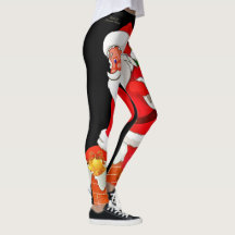 Kerstmis Sinterklaas Leggings