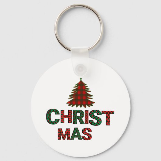 Kerstmis Sleutelhanger (Voorkant)