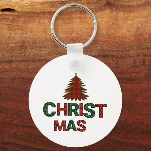 Kerstmis Sleutelhanger (Voorkant)