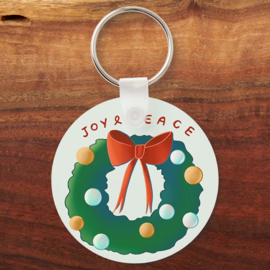 Kerstmis Sleutelhanger (Voorkant)