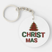 Kerstmis Sleutelhanger (Voorkant)