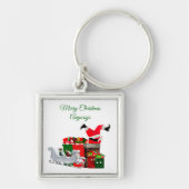 Kerstmis Sleutelhanger (Voorkant)