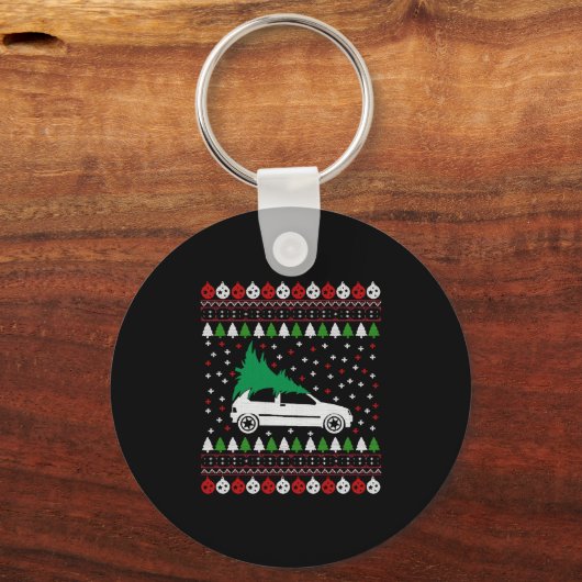 Kerstmis Sleutelhanger (Voorkant)