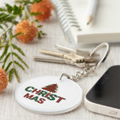 Kerstmis Sleutelhanger (Voorkant Rechts)