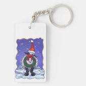 Kerstmis Sleutelhanger (achterkant)