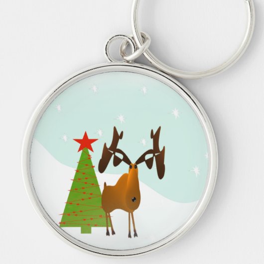 Kerstmis Sleutelhanger (Voorkant)