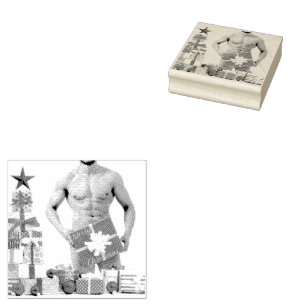 Kerstmis SlipperyJoe gay pride cadeautjes LGBTQIA Rubberstempel