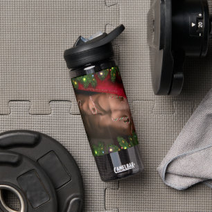 Kerstmis SlipperyJoe snoepsnoeren kerstman Waterfles