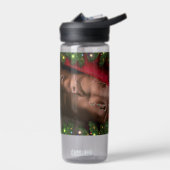 Kerstmis SlipperyJoe snoepsnoeren kerstman Waterfles (Links)