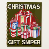 Kerstmis, sluipschutter, geschenk, leger planner (Voorkant)