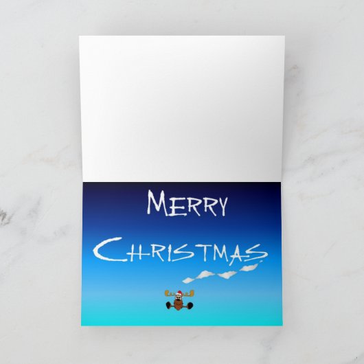 Kerstmis Smooshy Feestdagen Kaart (Binnen)