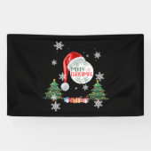 Kerstmis Sneeuw Collectie 3x5 Vinyl Banner (Horizontaal)