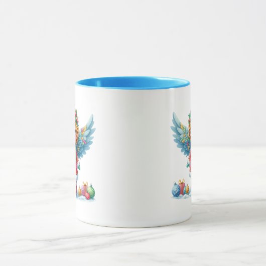 Kerstmis Sneeuw Engel Mok (Midden)