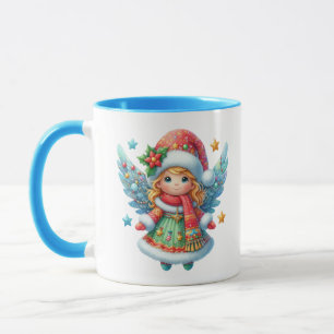 Kerstmis Sneeuw Engel Mok