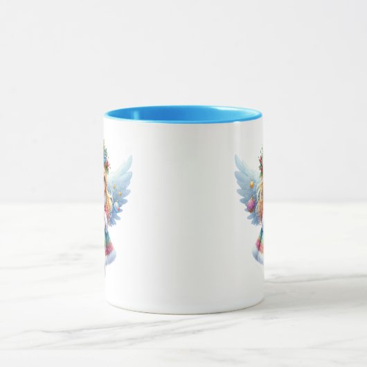 Kerstmis Sneeuw Engel Mok (Midden)