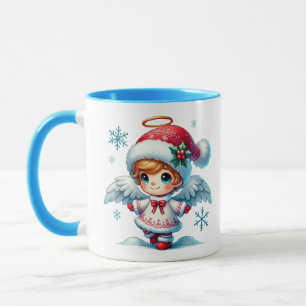 Kerstmis Sneeuw Engel Mok