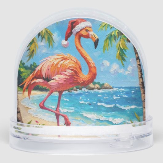 Kerstmis Sneeuwbol (Achterkant)