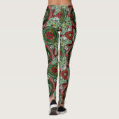 Kerstmis Sneeuwbol, Krans Leggings (Achterkant)