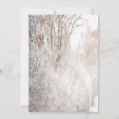 Kerstmis: Sneeuwfeest Kaart (Achterkant)