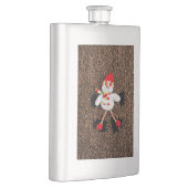 Kerstmis sneeuwman decoratie flacon (Rechts)