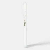 Kerstmis Sneeuwman en Meisje Dansers iPhone Case (Achterkant / Links)