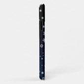 Kerstmis: Sneeuwpatroon Case-Mate iPhone Case (Achterkant/rechts)