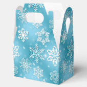 Kerstmis Sneeuwvlok Vakantie gok gunst doos Bedankdoosjes (Geopend)