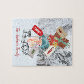 Kerstmis Sneeuwwitrood   beeld Legpuzzel (Horizontaal)