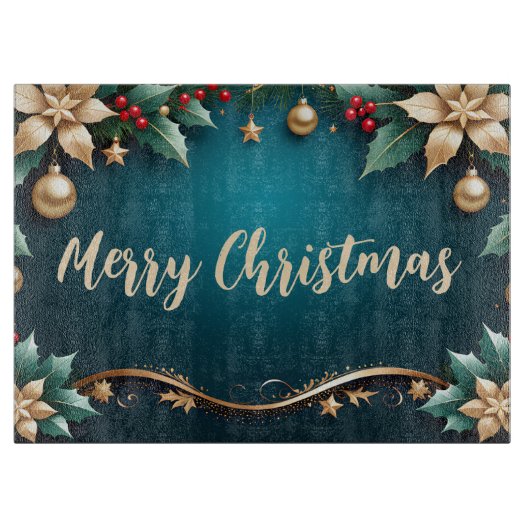 Kerstmis Snijplank (Voorkant)