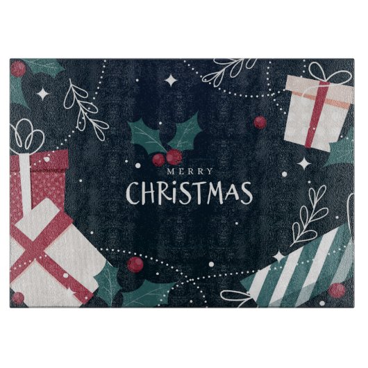 Kerstmis Snijplank (Voorkant)