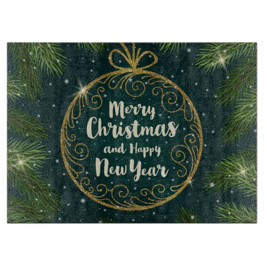 Kerstmis Snijplank (Voorkant)